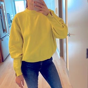 Yellow sweater